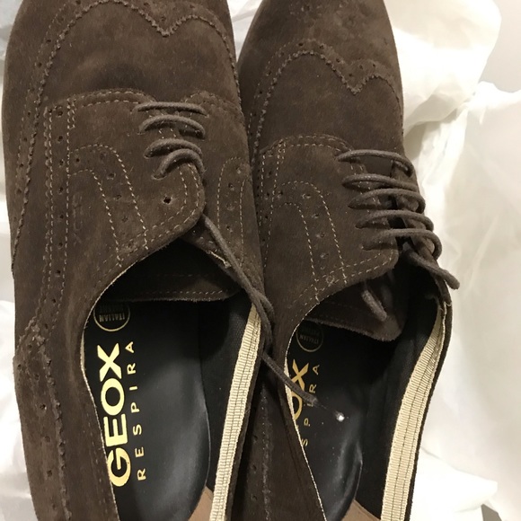 Geox Italian special patent chic casual shoes 43.5/10.5US true $200 NIB - Picture 4 of 12